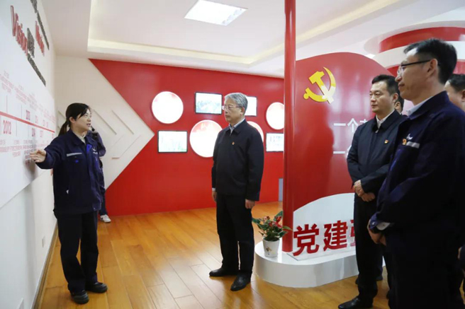 中央黨史學(xué)習教育第三巡回指導組赴安徽圣奧調研指導