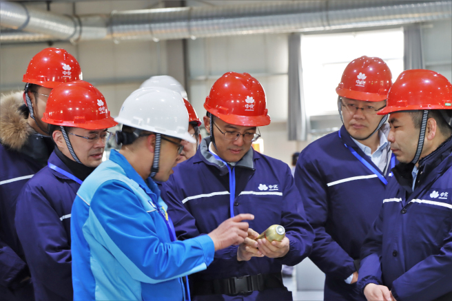 焦健調研中國中化部分駐陜企業(yè)