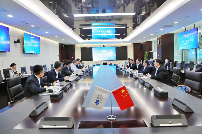 陽(yáng)世昊會(huì )見(jiàn)通用技術(shù)集團總會(huì )計師馬可輝